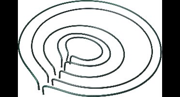 Nature Plantensteun Volledig Rond Groen - Klim-En Geleide Artikel - 34.5x34.2x4 cm