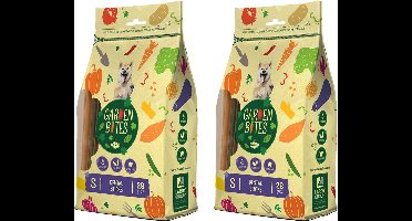 Garden Bites Dental Sticks Hondensnack Glutenvrij - S - 28 stuks - per 2 zakjes