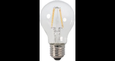 2 stuks Calex LED lamp - 4,5W (40W) E27 Helder 470 lumen 2700K - Dimbaar met led dimmer