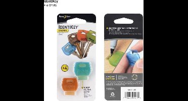 NITE IZE IdentiKey Covers - 4 Pack - Assorted