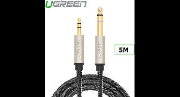 UGREEN 3.5mm Male naar 6.35mm Male Jack Audio Kabel - 5 Meter
