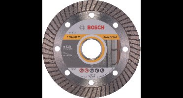 Bosch - Diamantdoorslijpschijf Best for Universal Turbo 115 x 22,23 x 2,2 x 12 mm