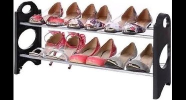 Benson Schoenenrek - stapelbaar - 64 x 20 x 34 cm - opbergrek