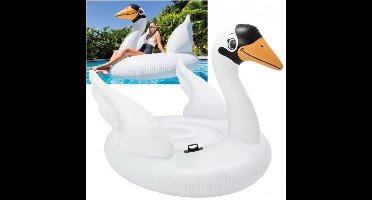 Intex ride-on mega zwaan