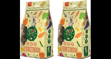 Garden Bites Vegan Bones Hondensnack Glutenvrij - S - 8 stuks - per 2 zakjes