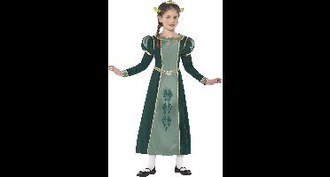 Prinses Fiona Shrek™ kostuum Kinderverkleedkleding maat 122-128