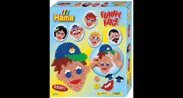 Strijkkralen Vrolijke Gezichten 2500 Dlg