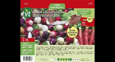 Radijs Kleurrijk Mengsel Zaden - Knapperige Mix met Kleurrijke Radijsjes