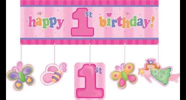 "Banier Fee 1ste verjaardag  - Feestdecoratievoorwerp - One size"