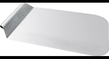 GEFU Taart-/pizzaplaat - Ergonomische vorm - RVS