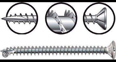 STARX PRO SPAANPLAATSCHROEF VERZ PK TX 5.0X100