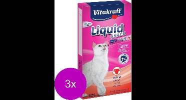 Vitakraft Cat Liquid Snack - 3 x 6 st