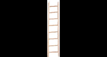 Flamingo - Vogelspeelgoed Houten Ladder - Natuurlijk - 7 x 1 x 36 cm