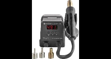 TOOLCRAFT ZD-8908 Hetelucht-soldeerstation Digitaal 300 W 100 - 500 °C