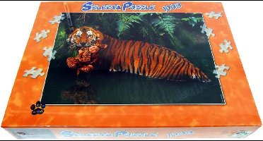 Baby in Tijgerbek - 1000 stukjes