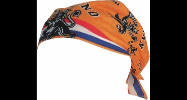 Oranje Holland Bandana - Leeuw en Holland opdruk - Zandana