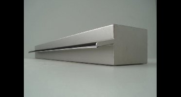 Rvs waterval neptune 60 cm complete set, Met een Aquaforte EC vijverpomp 6500 liter