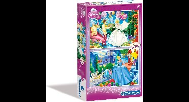 Puzzel 2 x 20 Cinderella