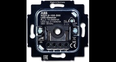 ABB Busch-Jaeger 6523U-102-500 LED Dimmer - 230V - fase aansnijding - 2W-100W
