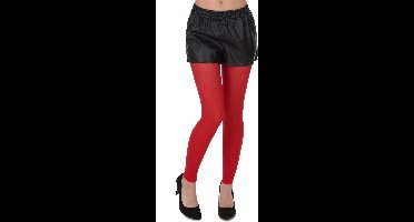 Vegaoo - Rode legging voor volwassenen