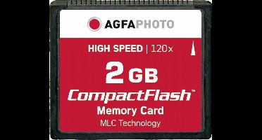 AgfaPhoto Compact Flash 2GB High Speed 120x MLC