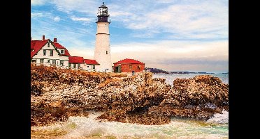 Educa - Puzzle 1500 - Rocky Lighthouse ( 017978)