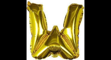 Ginger Ray Pick & Mix - Folieballon letter W - goud