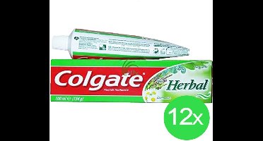 Colgate Herbal - 12 x 100 ml - Tandpasta - Voordeelverpakking