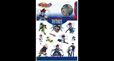 Beyblade Tattoo - Eenvoudig aan te brengen voor kinderen van 5-12 jaar