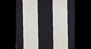 Dutch Wallcoverings Vliesbehang blokstreep - blauw/wit