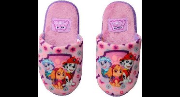 Pantoffels/sloffen van Paw Patrol,Skye paars