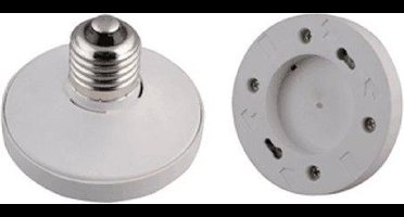 Groenovatie Verloopfitting van GX53 naar E27