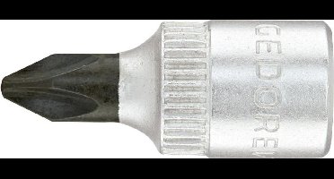 "Schroevendraaier-inzetstuk DIN3120-C 1/4"", PH1 GEDORE"
