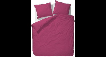 Essenza Dekbedovertrek Premium percal raspberry 260x240 lits-jumeaux XL