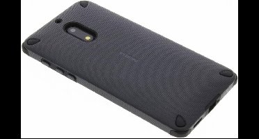 Nokia rugged impact back case - zwart - voor Nokia 6
