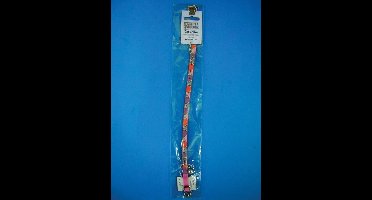 Petgear Halsband Skin - Kat - Glow in the dark - Roze - 33 cm