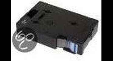 Brother Gloss Laminated Labelling Tape - 9mm, Gold/Black