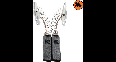 Koolborstelset voor AEG WSBA2300 - 6,4x12,5x20mm - Vervangt 4.931.248.924