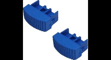 Solide Laddervoet / Ladderdop - 60 mm (buitenmaat) - 2 Stuks - Blauw