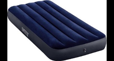 Intex Luchtbed - Classic Downy Luchtbed - Fiber-Tech - Dura-Beam Standard - 76 X 191 X 25 Cm - Blauw