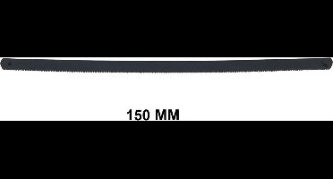 Hofftech Junior ijzerzaagbladen - 150 mm - carbon staal - 10 stuks - duurzaam en flexibel