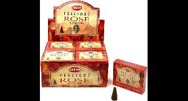 HEM Wierook Kegel Precious Rose (12 pakjes)