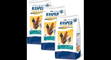 Kasper Faunafood Multimix Krielkip - Kippenvoer - 3 x 4 kg