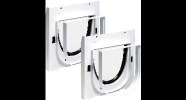 Petsafe Tunnelstuk 940 - Kattenluik - 2 x 162x162x18 mm Wit