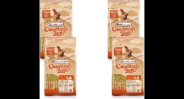 Versele-Laga Country`s Best Gold 4 Mash Legmeel - Kippenvoer - 4 x 5 kg Vanaf 1e Ei