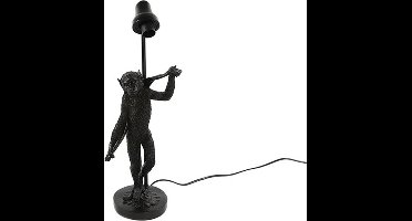 Countryfield - Tafellamp aap douche Orwell zwart 59CM