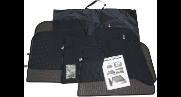 Carshades zonneschermen complete 6-delige set Volkswagen Sharan  1996 t/m 2010 originele pasvorm