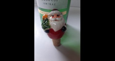 Wijnstop kerst Santa / kerstman