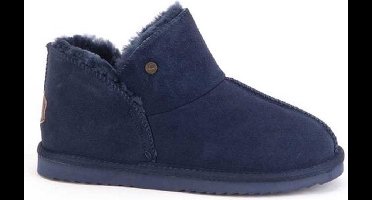 Warmbat Willow Suede Dames Sloffen - Donkerblauw