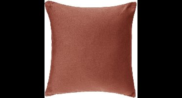 Atmosphera - kussen - afneembare hoes - katoen - terracotta roze - 38x38 cm